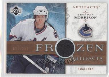 2006-07 Upper Deck Artifacts - Frozen Artifacts Swatches #FA-MO - Brendan Morrison /250