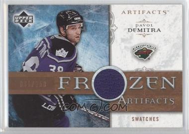 2006-07 Upper Deck Artifacts - Frozen Artifacts Swatches #FA-PD - Pavol Demitra /250