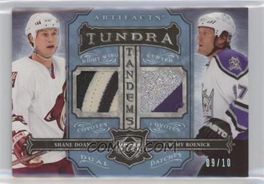 2006-07 Upper Deck Artifacts - Tundra Tandems - Platinum Patches #TT-RD - Shane Doan, Jeremy Roenick /10