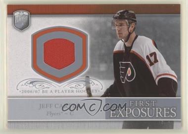 2006-07 Upper Deck Be A Player Portraits - First Exposures #FE-JC - Jeff Carter