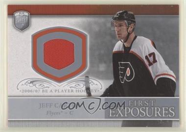 2006-07 Upper Deck Be A Player Portraits - First Exposures #FE-JC - Jeff Carter