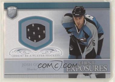 2006-07 Upper Deck Be A Player Portraits - First Exposures #FE-JG - Josh Gorges