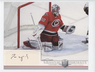 2006-07 Upper Deck Be A Player Portraits - Signature Portraits #SP-CW - Cam Ward