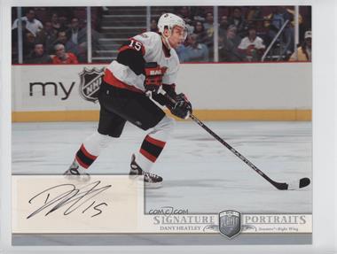 2006-07 Upper Deck Be A Player Portraits - Signature Portraits #SP-DH - Dany Heatley