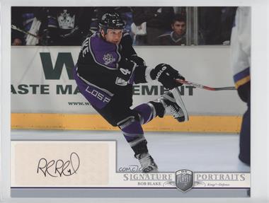 2006-07 Upper Deck Be A Player Portraits - Signature Portraits #SP-RB - Rob Blake