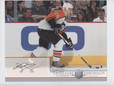 2006-07 Upper Deck Be A Player Portraits - Signature Portraits #SP-RJ - R.J. Umberger