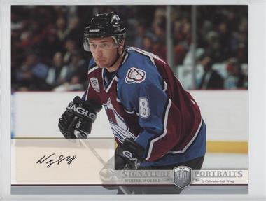 2006-07 Upper Deck Be A Player Portraits - Signature Portraits #SP-WW - Wojtek Wolski