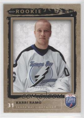 2006-07 Upper Deck Be a Player - [Base] #230 - Rookie - Karri Ramo /999