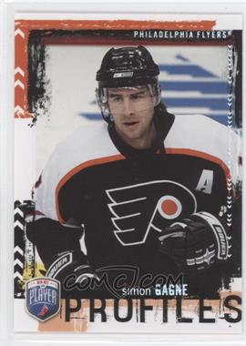 2006-07 Upper Deck Be a Player - Profiles #PP4 - Simon Gagne /499