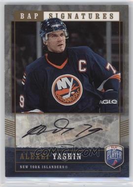 2006-07 Upper Deck Be a Player - Signatures - Variation 1 #3 - Alexei Yashin /25 [Noted]