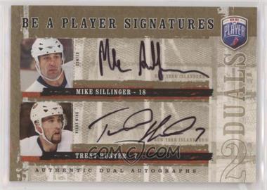 2006-07 Upper Deck Be a Player - Signatures Duals #D-SH - Mike Sillinger, Trent Hunter