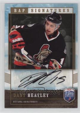 2006-07 Upper Deck Be a Player - Signatures #DH - Dany Heatley