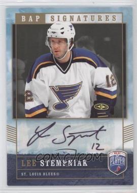 2006-07 Upper Deck Be a Player - Signatures #LS - Lee Stempniak