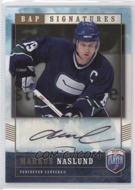 2006-07 Upper Deck Be a Player - Signatures #NA - Markus Naslund