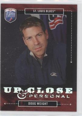 2006-07 Upper Deck Be a Player - Up Close & Personal #UC16 - Doug Weight /999