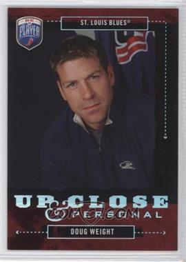 2006-07 Upper Deck Be a Player - Up Close & Personal #UC16 - Doug Weight /999