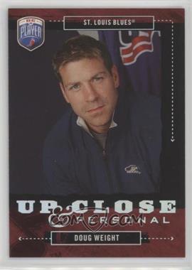 2006-07 Upper Deck Be a Player - Up Close & Personal #UC16 - Doug Weight /999
