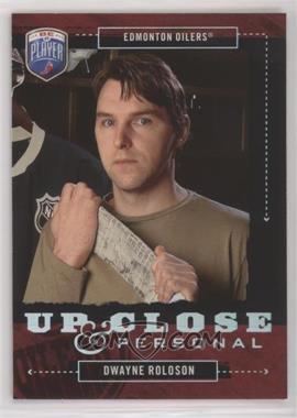 2006-07 Upper Deck Be a Player - Up Close & Personal #UC17 - Dwayne Roloson /999