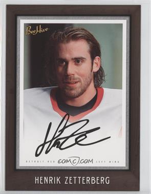 2006-07 Upper Deck Bee Hive - [Base] - 5 x 7 Facsimile Autograph Variation #64 - Henrik Zetterberg