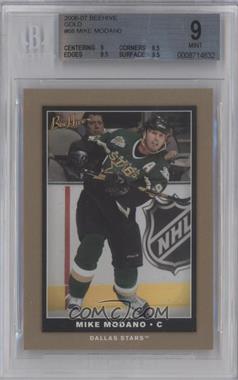 2006-07 Upper Deck Bee Hive - [Base] - Gold #68 - Mike Modano [BGS 9 MINT]