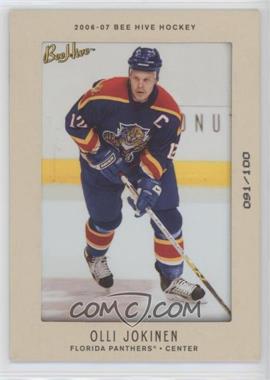 2006-07 Upper Deck Bee Hive - [Base] - Matte #59 - Olli Jokinen /100