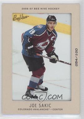 2006-07 Upper Deck Bee Hive - [Base] - Matte #75 - Joe Sakic /100