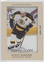 Patrice Bergeron #/100