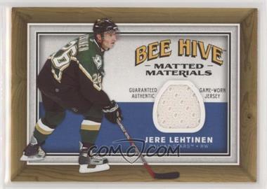 2006-07 Upper Deck Bee Hive - Matted Materials #MM-LE - Jere Lehtinen