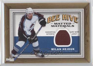 2006-07 Upper Deck Bee Hive - Matted Materials #MM-MH - Milan Hejduk