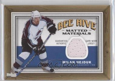 2006-07 Upper Deck Bee Hive - Matted Materials #MM-MH - Milan Hejduk