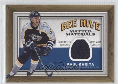 2006-07 Upper Deck Bee Hive - Matted Materials #MM-PK - Paul Kariya