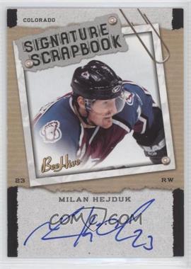 2006-07 Upper Deck Bee Hive - Signature Scrapbook #SS-HE - Milan Hejduk