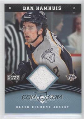 2006-07 Upper Deck Black Diamond - Jersey #J-DH - Dan Hamhuis