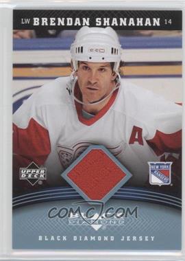 2006-07 Upper Deck Black Diamond - Jersey #J-SN - Brendan Shanahan