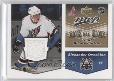 2006-07 Upper Deck MVP - One on One Dual Jerseys #OJ-OK - Alexander Ovechkin, Ilya Kovalchuk