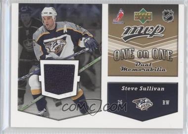 2006-07 Upper Deck MVP - One on One Dual Jerseys #OJ-SC - Steve Sullivan, Kyle Calder