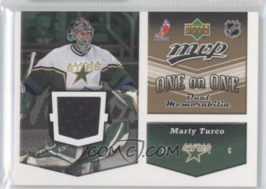 2006-07 Upper Deck MVP - One on One Dual Jerseys #OJ-TG - Marty Turco, Jean-Sebastien Giguere