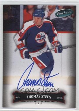 2006-07 Upper Deck Parkhurst - [Base] - Autographs #123 - Thomas Steen