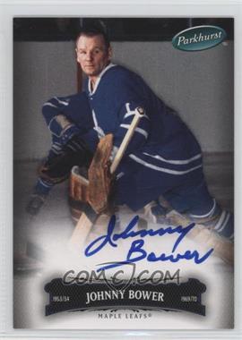 2006-07 Upper Deck Parkhurst - [Base] - Autographs #21 - Johnny Bower