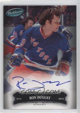 2006-07 Upper Deck Parkhurst - [Base] - Autographs #53 - Ron Duguay