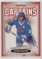 A Salute to Captains - Peter Stastny [EX to NM] #/3,999