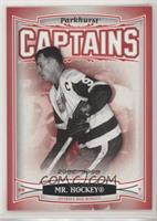 A Salute to Captains - Gordie Howe #/3,999