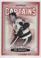 A Salute to Captains - Gordie Howe #/3,999