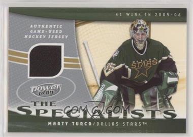 2006-07 Upper Deck Power Play - The Specialists #S-MT - Marty Turco