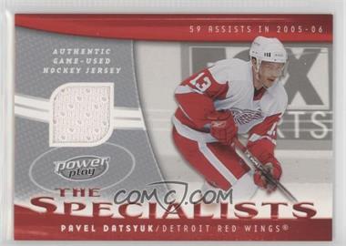 2006-07 Upper Deck Power Play - The Specialists #S-PD - Pavel Datsyuk