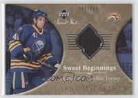 Sweet Beginnings Rookie Jersey - Clarke MacArthur [Noted] #/499