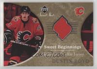 Sweet Beginnings Rookie Jersey - Dustin Boyd [Good to VG‑EX] #/…