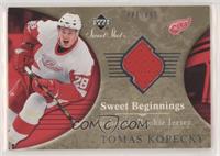 Sweet Beginnings Rookie Jersey - Tomas Kopecky #/499