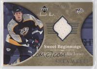 Sweet Beginnings Rookie Jersey - Shea Weber #/499