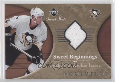 2006-07 Upper Deck Sweet Shot - [Base] #147 - Sweet Beginnings Rookie Jersey - Noah Welch /499